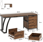 Worktop Биро за компјутер - Image 7