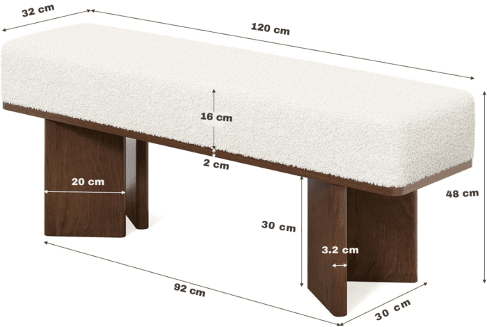 klupi za hodnik 120cm