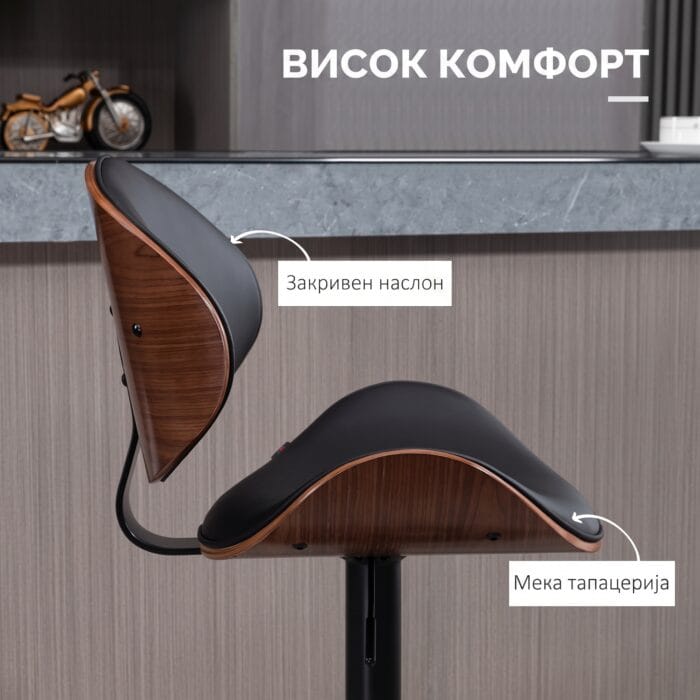 ротирачки барски столици