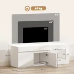 модерна ТВ комода со врати